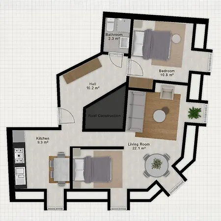 Sanders Admiral - Cosy 1-bdr In *